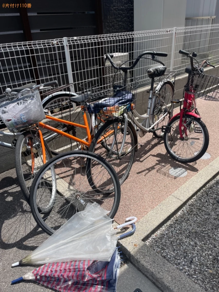 【安城市安城町】自転車、傘の回収・処分ご依頼　お客様の声