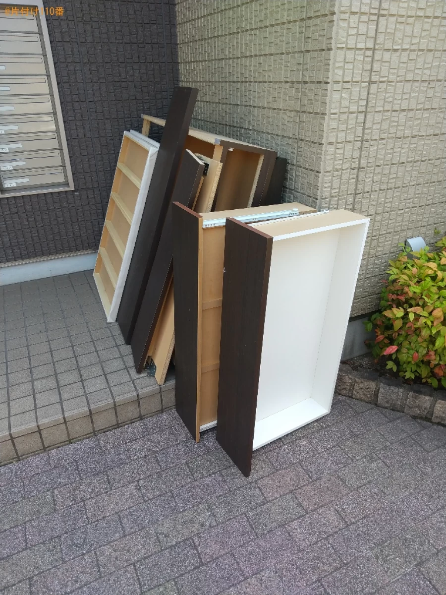 【福山市川口町】ダブルベッド、掃除機等の回収・処分ご依頼