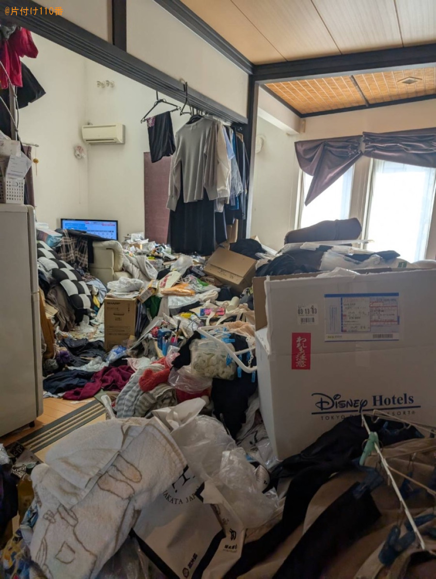 【青森市問屋町】ゴミ屋敷状態の家の片付け作業ご依頼　お客様の声