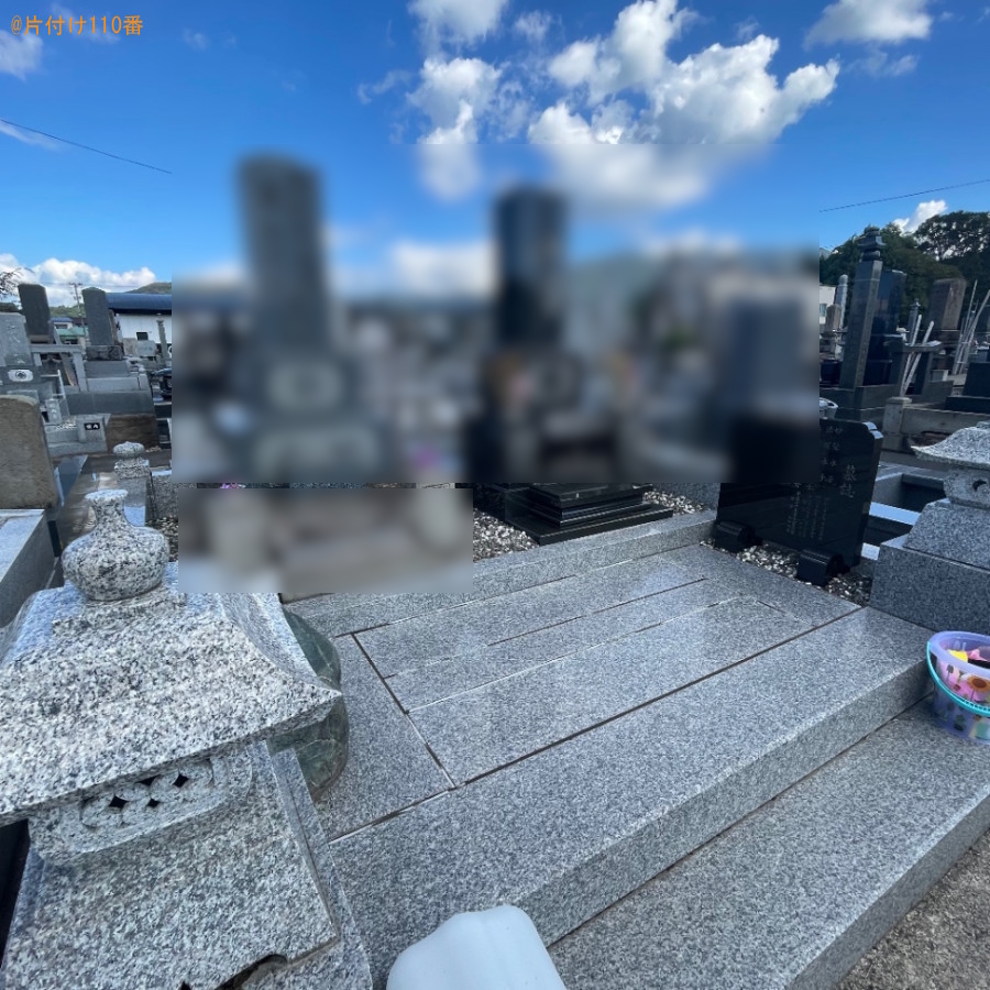 【青森市】墓掃除ご依頼　お客様の声