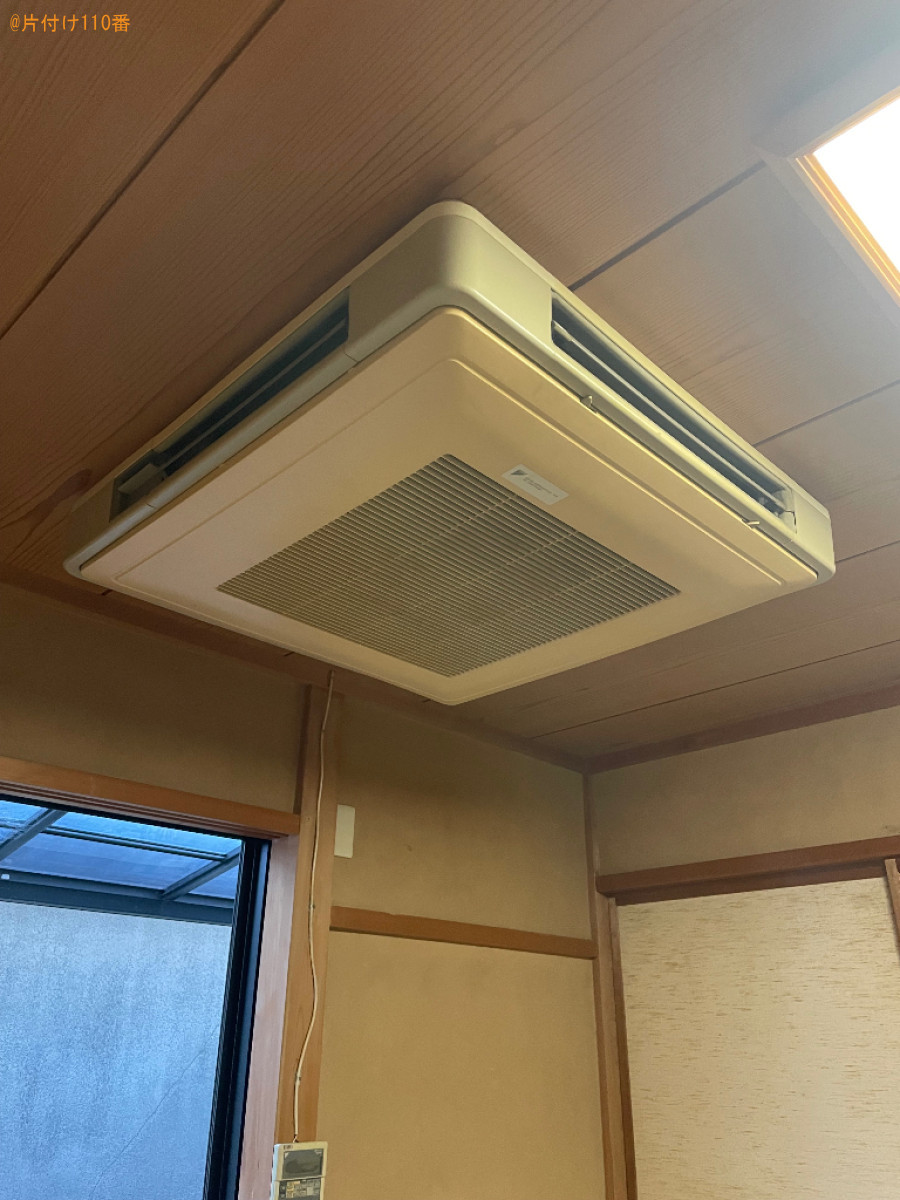 【静岡市駿河区】家庭用エアコンの回収・処分ご依頼　お客様の声