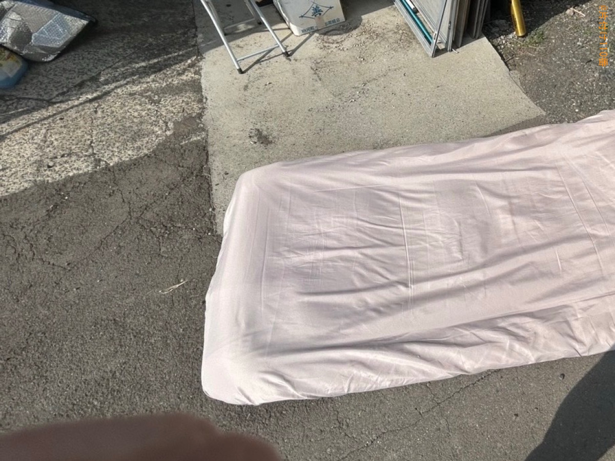 【弘前市】ウレタンマットレスの回収・処分ご依頼　お客様の声
