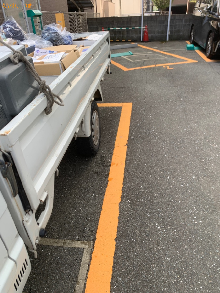 【福岡市東区】冷蔵庫、電子レンジ、洗濯機の回収・処分ご依頼　お客様の声