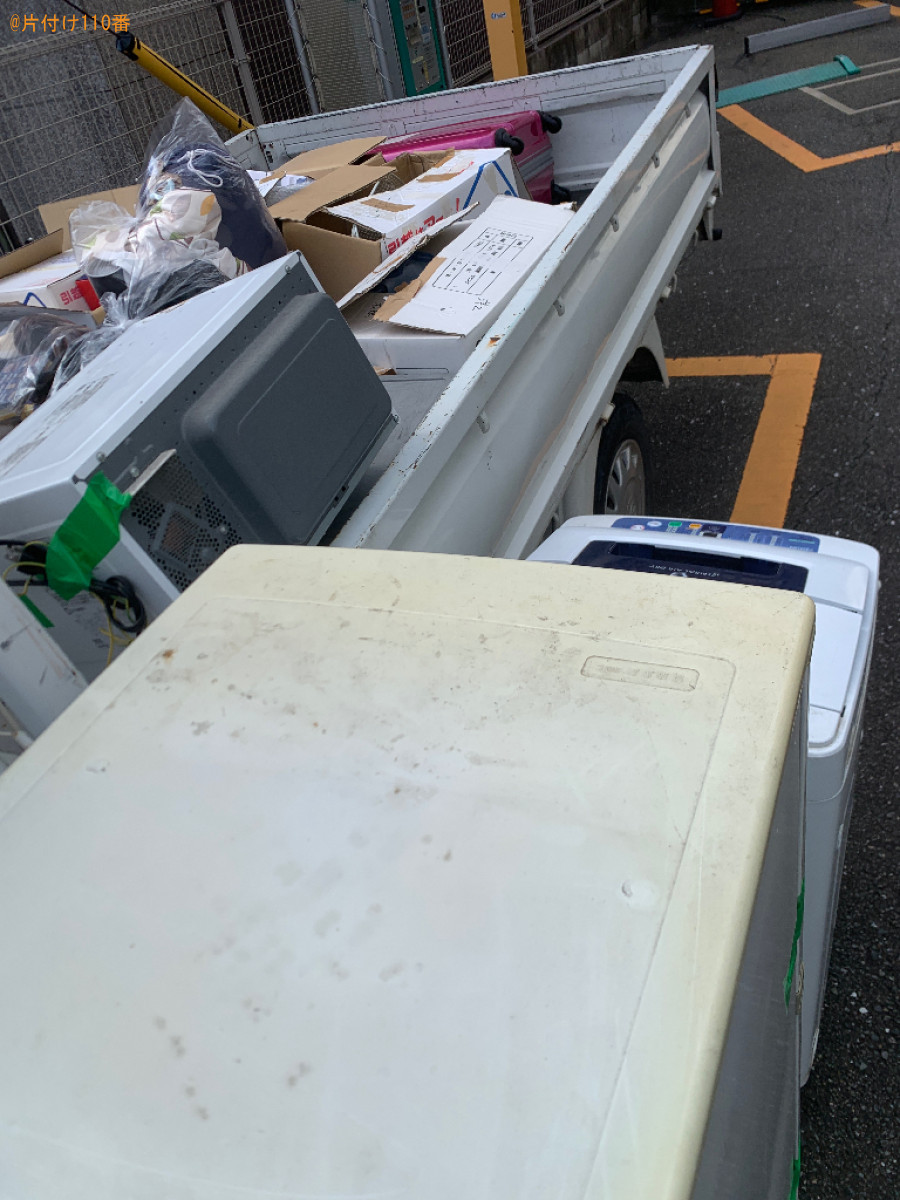 【福岡市東区】冷蔵庫、電子レンジ、洗濯機の回収・処分ご依頼　お客様の声