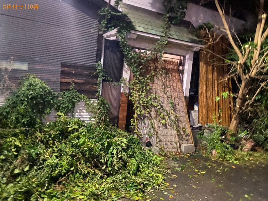 【大阪市大正区】木の伐採作業ご依頼 お客様の声