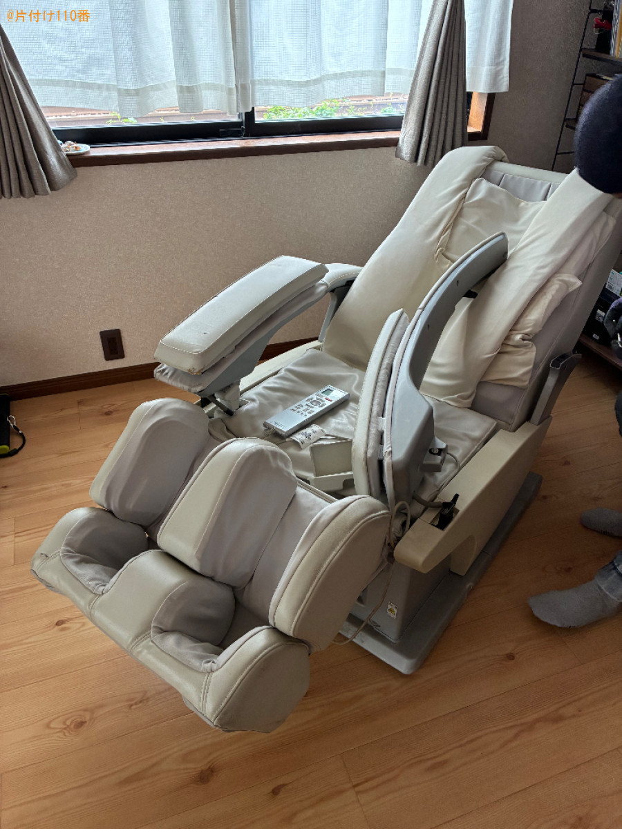 【桶川市】マッサージチェアの回収・処分ご依頼　お客様の声