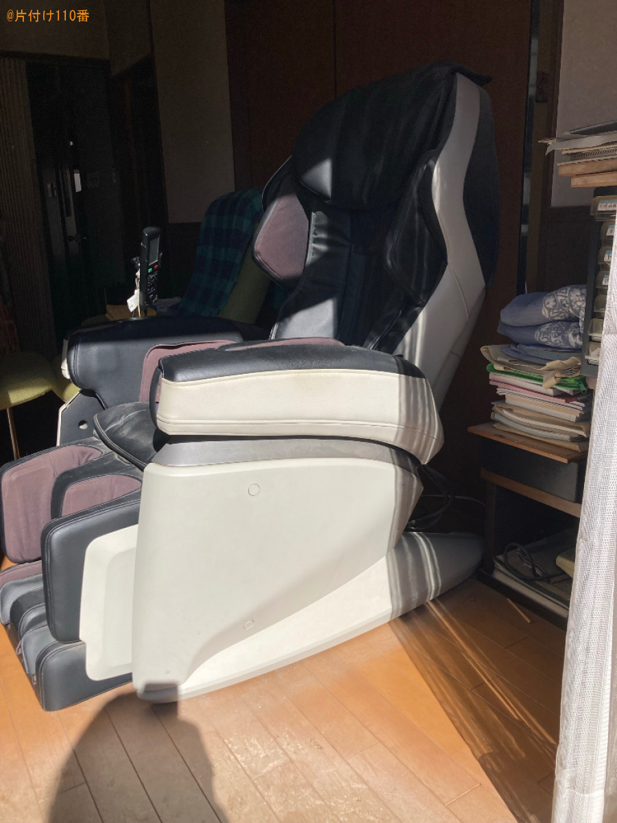 【松本市】テレビ、マッサージチェアの回収・処分ご依頼　お客様の声