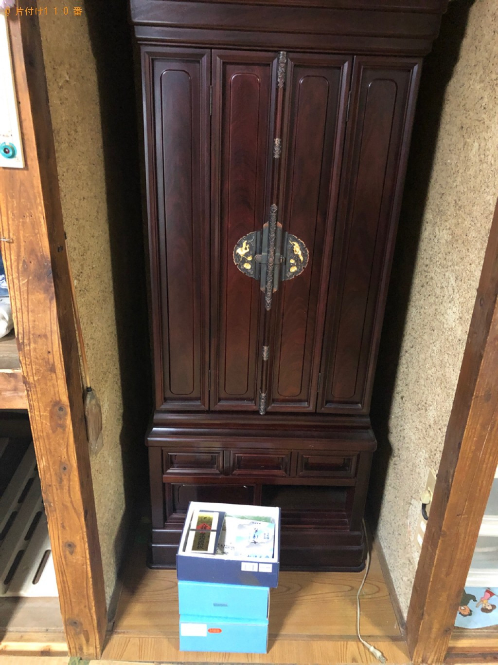 【下関市本町】仏壇の回収・処分ご依頼　お客様の声