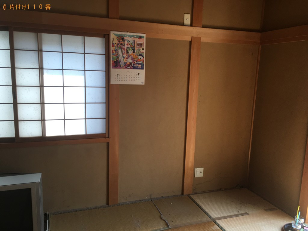 【美濃市】タンス、クローゼットの回収・処分ご依頼　お客様の声