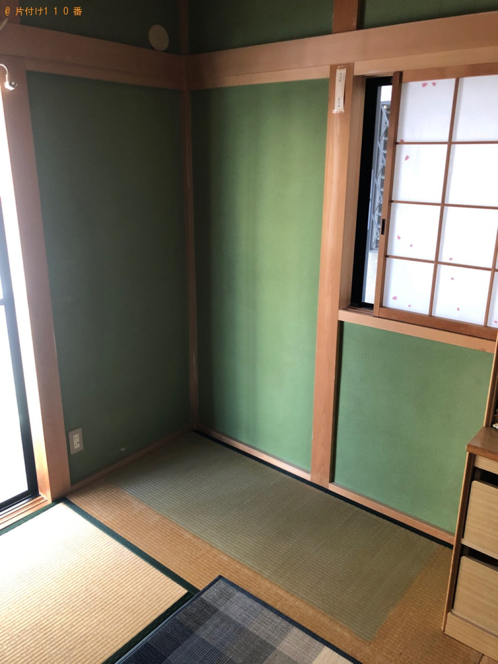 【八尾市】タンスの回収・処分ご依頼　お客様の声