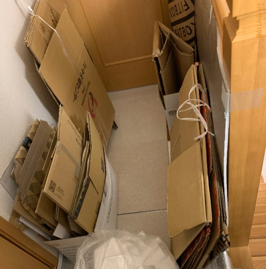 【北上市幸町】段ボール、発泡スチロールの回収・処分ご依頼