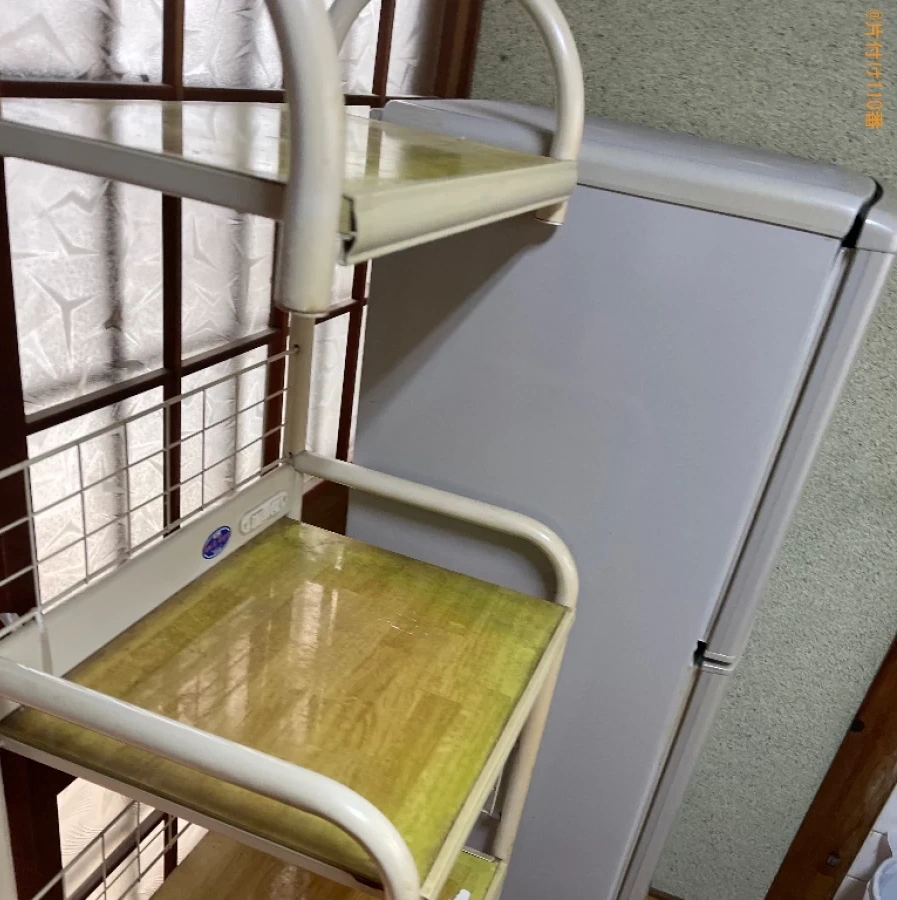 【倉敷市浜町】冷蔵庫、洗濯機、こたつ、タンス、食器棚等の回収