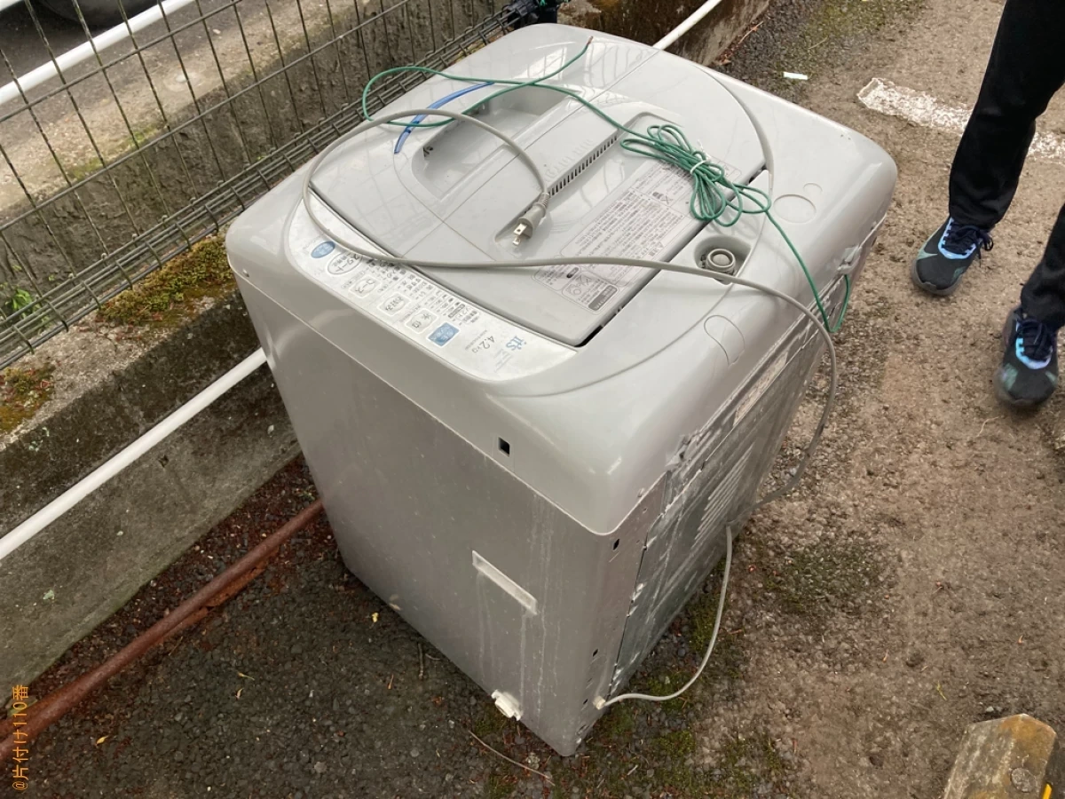 【霧島市隼人町】洗濯機の回収・処分ご依頼　お客様の声