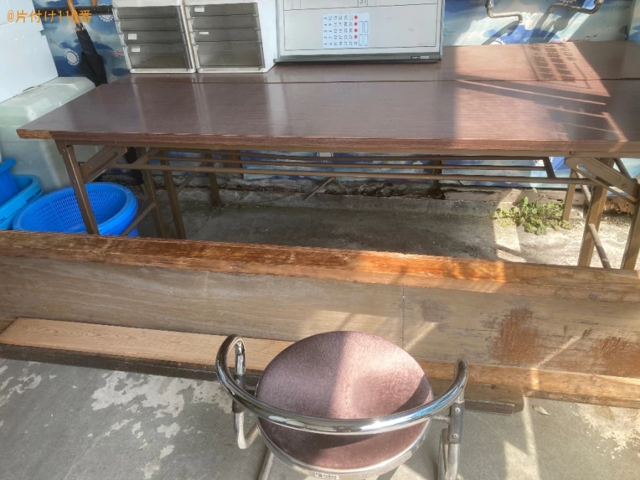 【一関市大手町】テーブル、椅子、戸棚、流し台等の回収・処分ご依頼