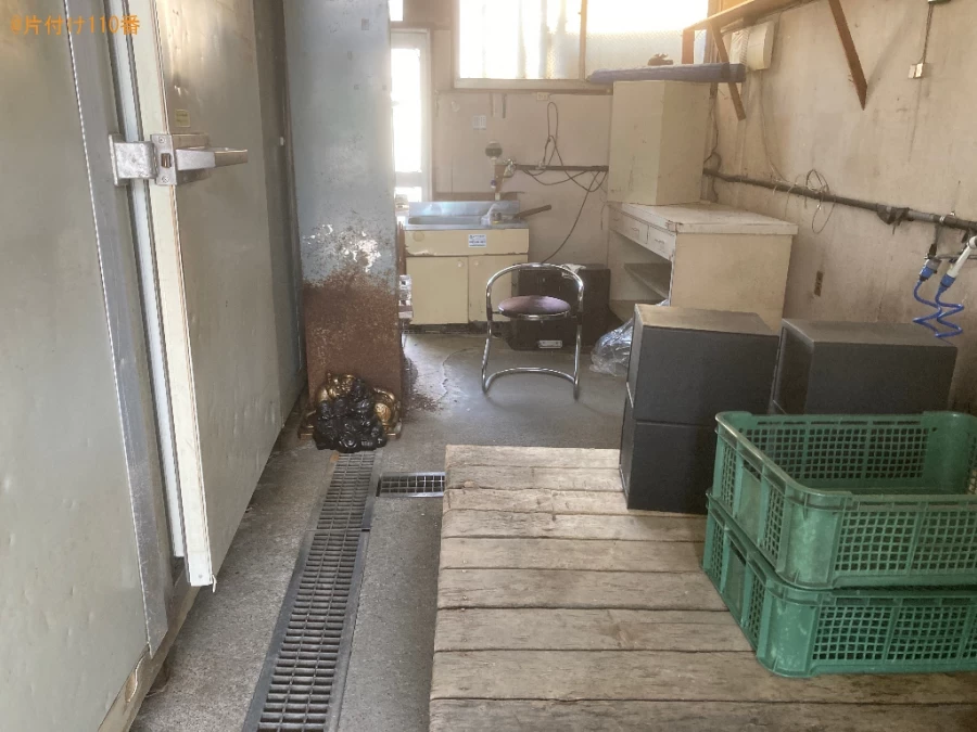 【一関市大手町】テーブル、椅子、戸棚、流し台等の回収・処分ご依頼