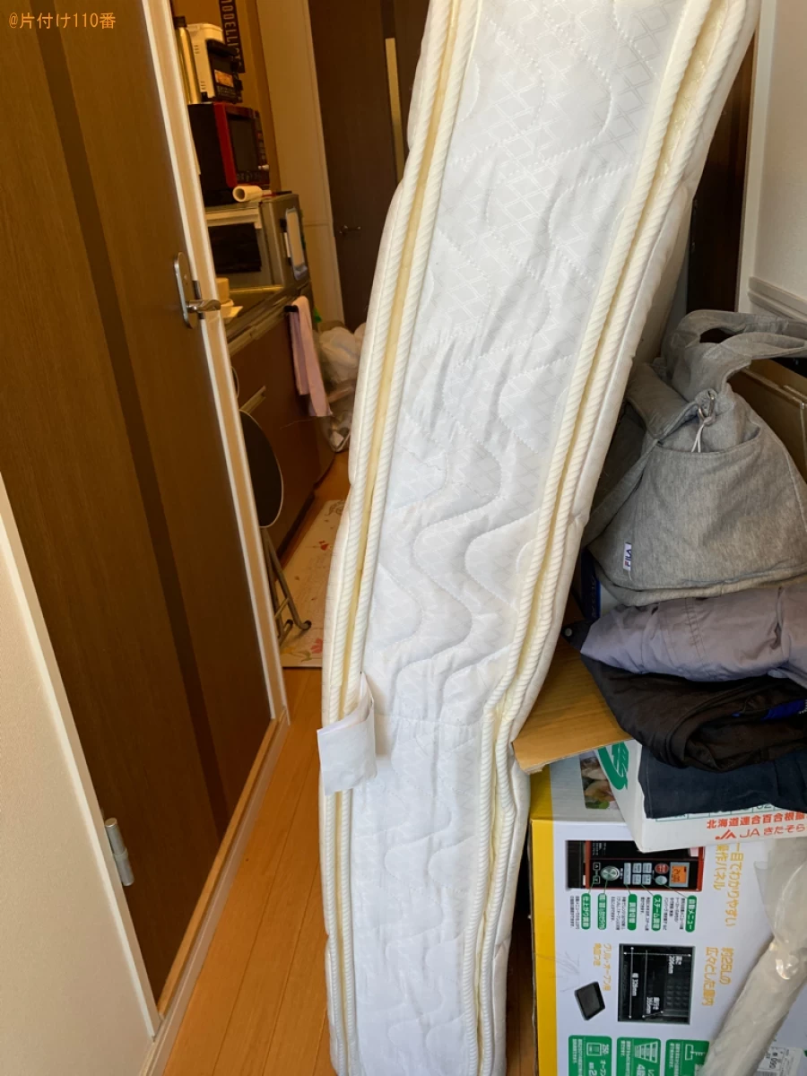 【中津市中央町】ダブルベッドマットレスの回収・処分ご依頼