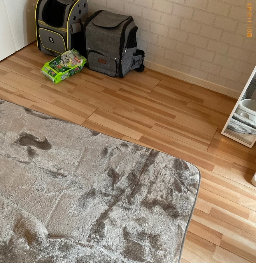 【倉敷市】二人掛けソファー、ローテーブルの回収・処分ご依頼