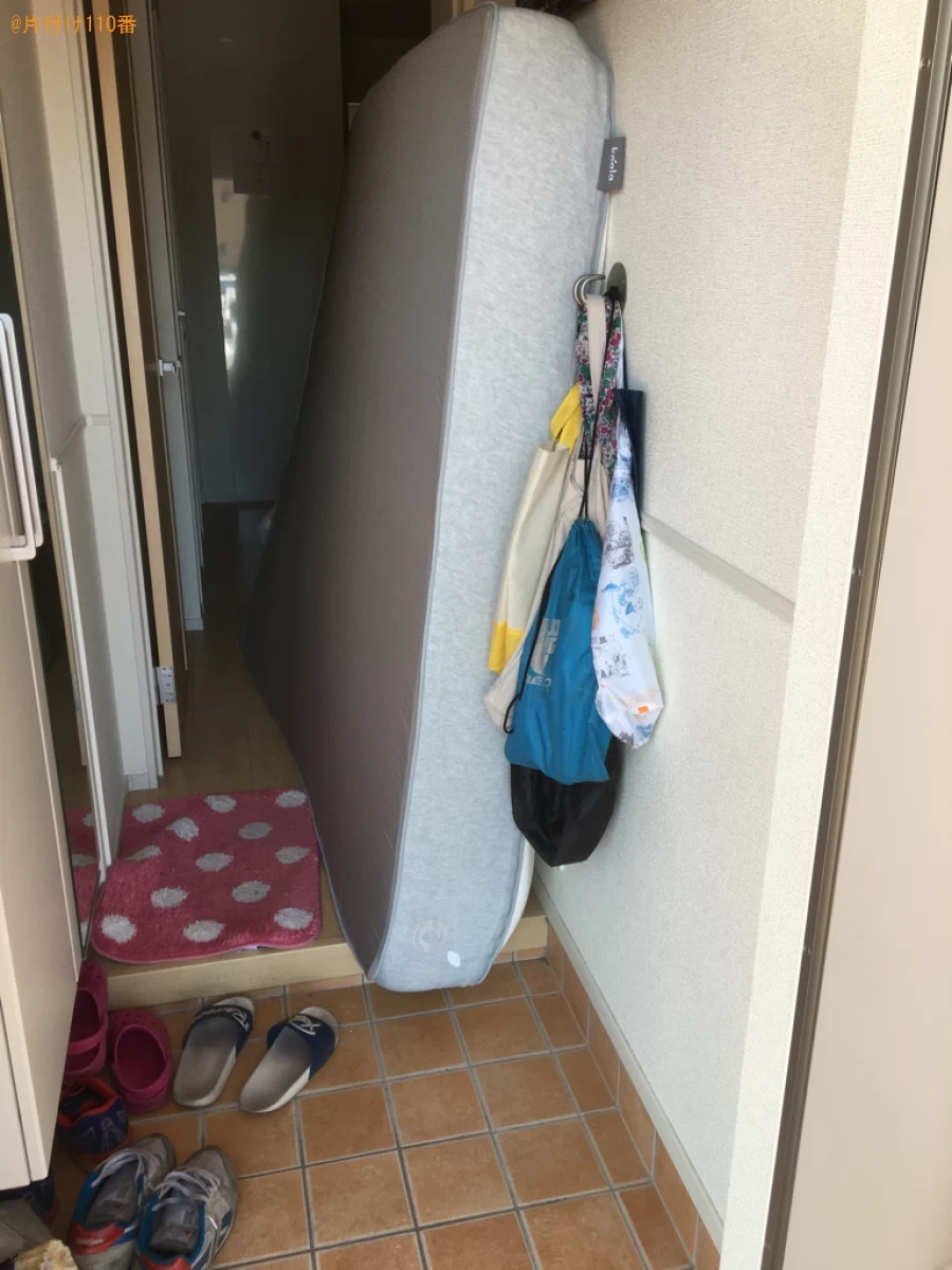 【関市】クイーンベッドマットレスの回収・処分ご依頼　お客様の声