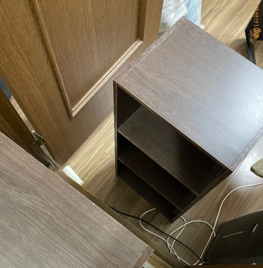 【倉敷市】ハンガーラック、二人掛けソファー、椅子、ラック等の回収