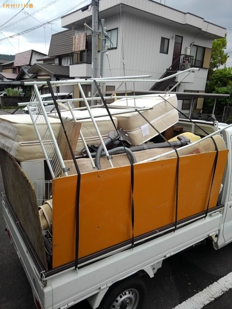 【富士宮市】カラーボックス、ローテーブル、ガスコンロ等の回収
