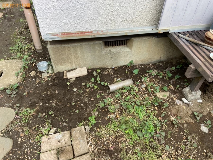 【府中市西原町】庭石の回収・処分ご依頼　お客様の声