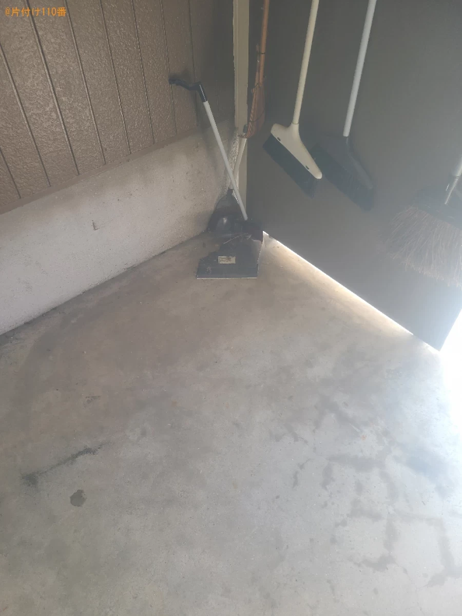 【丸亀市津森町】ハンガーラック、シングルベッド、布団の回収・処分