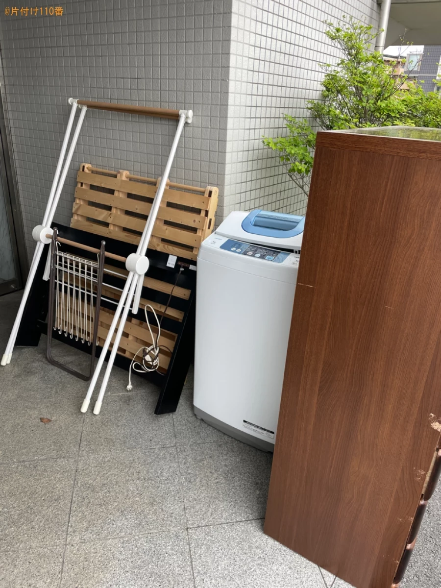 【磐田市】洗濯機、タンス、本棚、テレビ台、自転車、かご等の回収