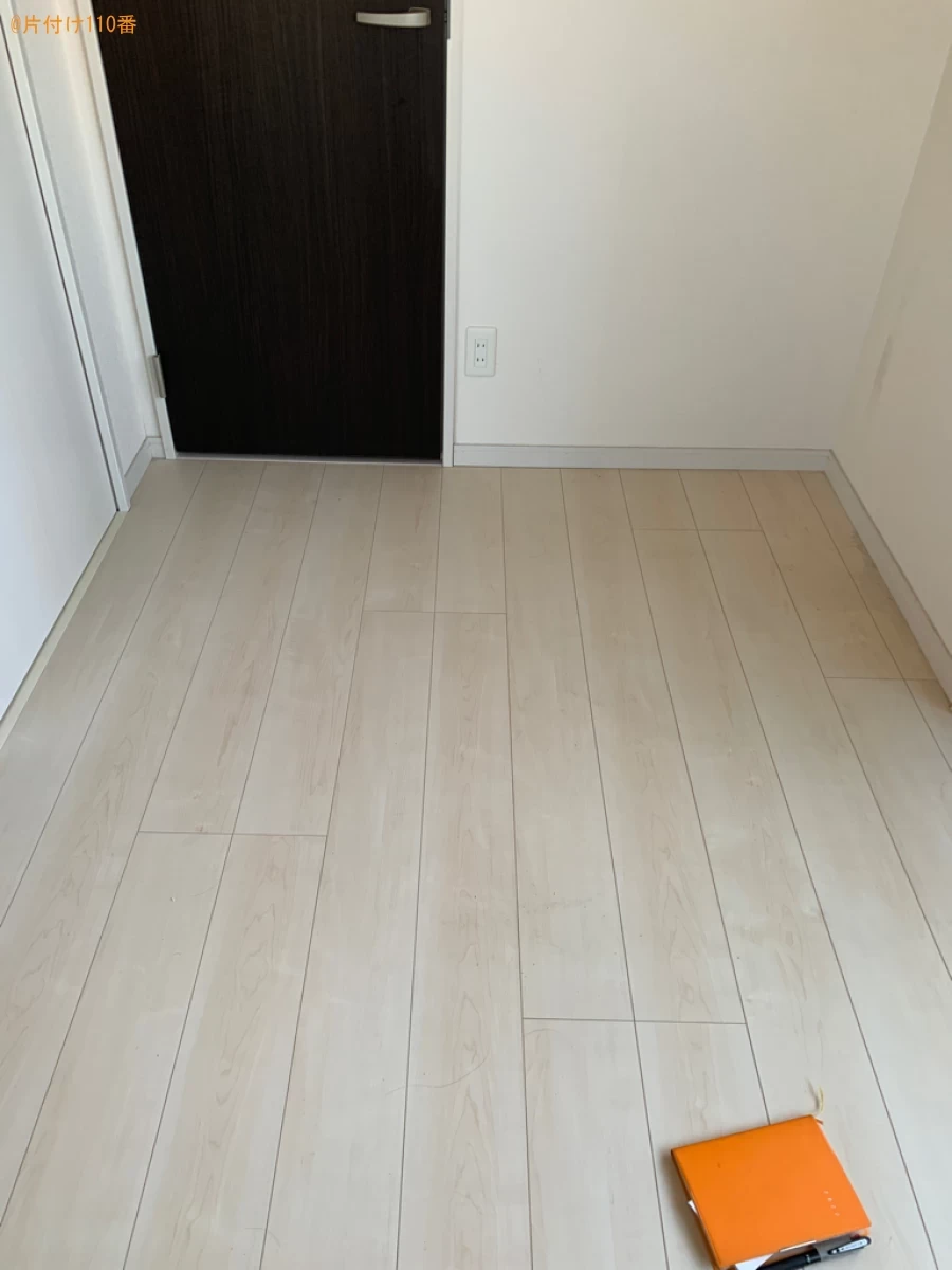 【日田市玉川町】マットレス付きシングルベッド、ガスコンロ等の回収
