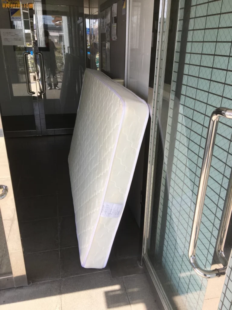 【羽島市舟橋町】セミダブルマットレスの回収・処分ご依頼
