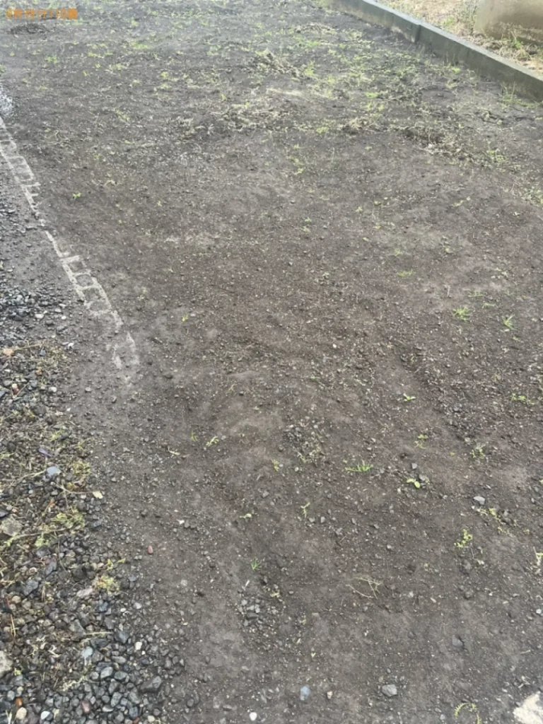 【青森市】小さい畑に耕運機をかける作業ご依頼　お客様の声