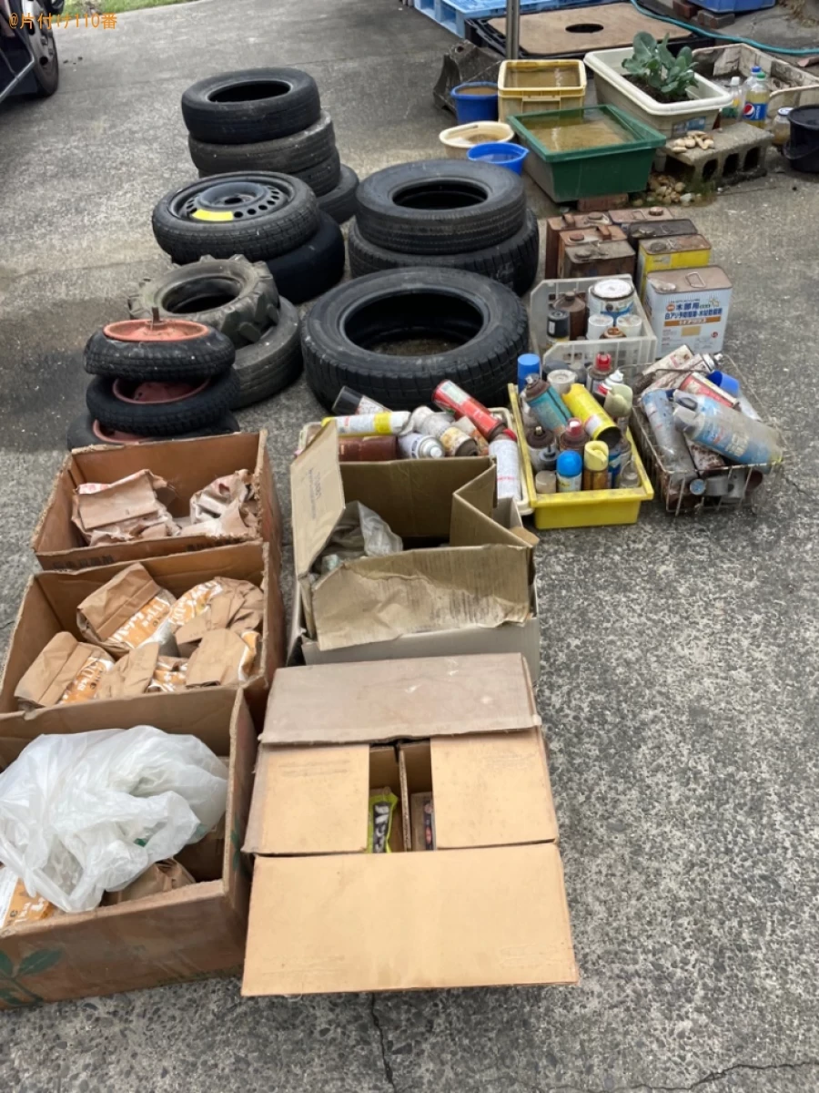 【浜松市東区】タイヤ、農薬等の回収・処分ご依頼　お客様の声