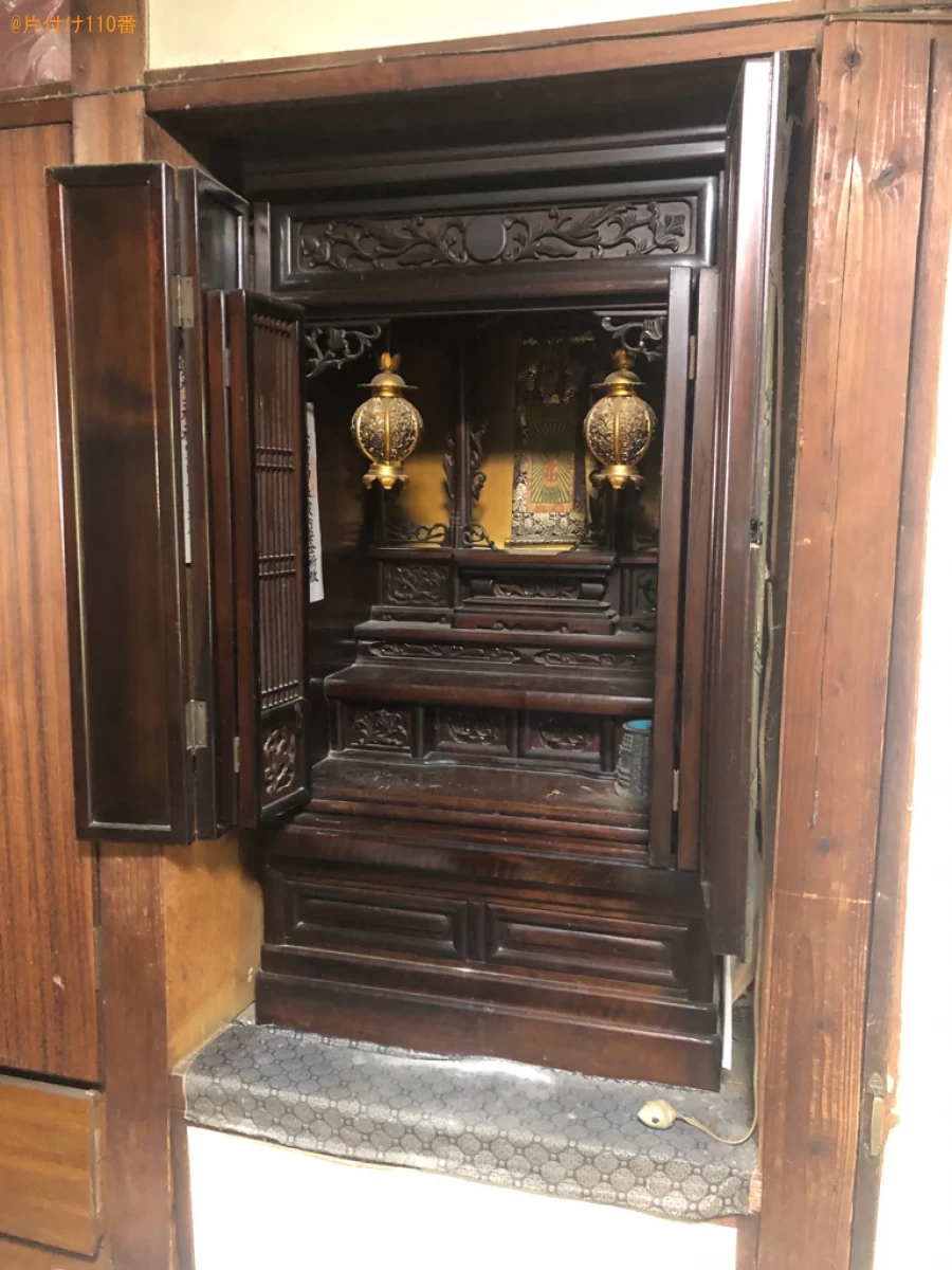 【佐賀市】仏壇の回収・処分ご依頼　お客様の声