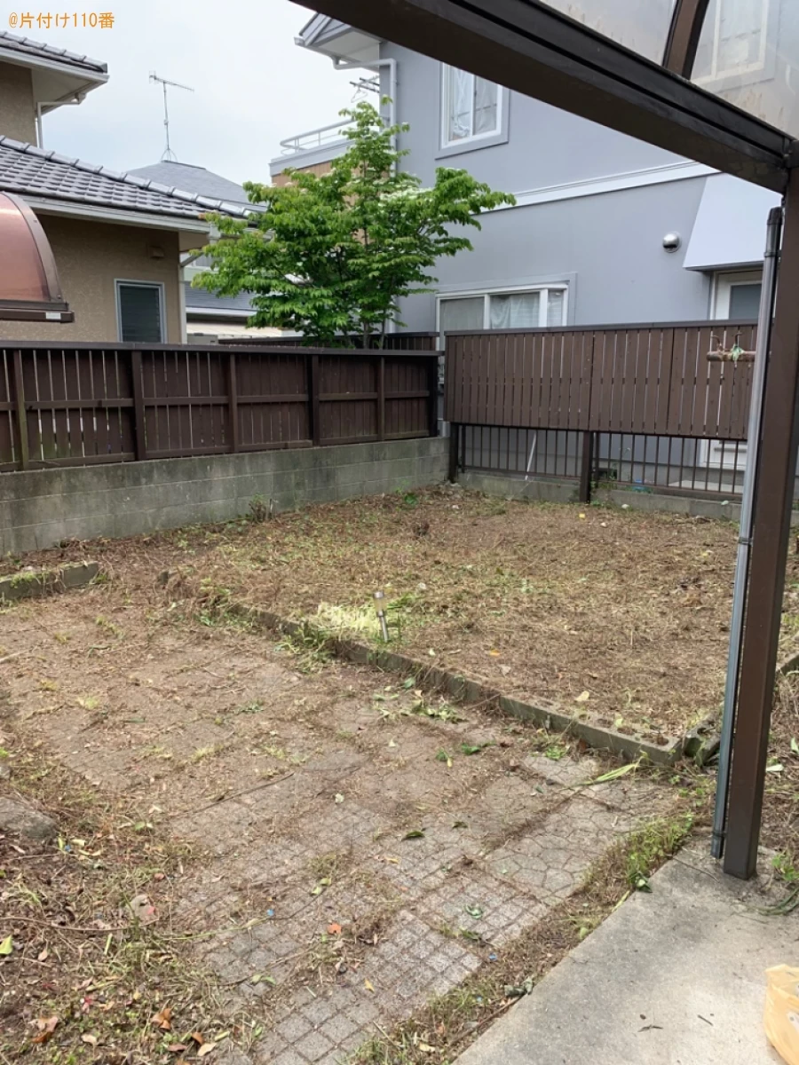 【中津市】木の伐採・伐根、草刈り作業ご依頼　お客様の声