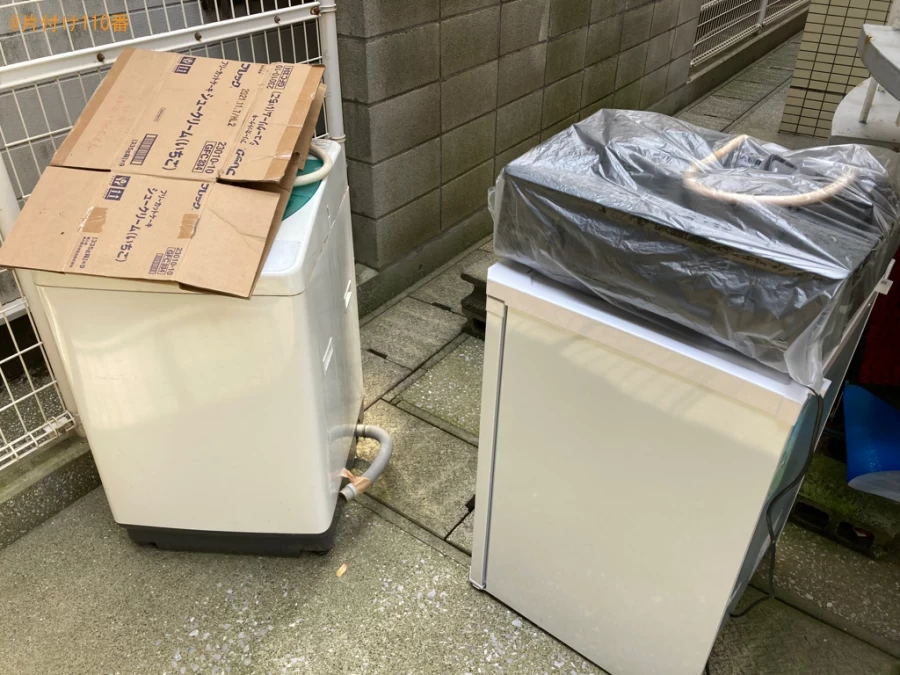【鹿児島市新栄町】冷蔵庫、洗濯機、ガスコンロの回収・処分ご依頼
