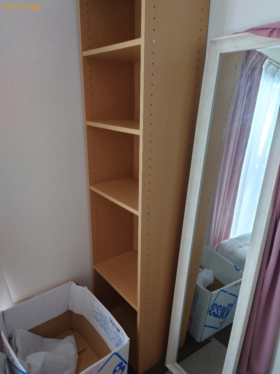 【松山市】本棚、鏡台、掃除機、ぬいぐるみの回収・処分ご依頼