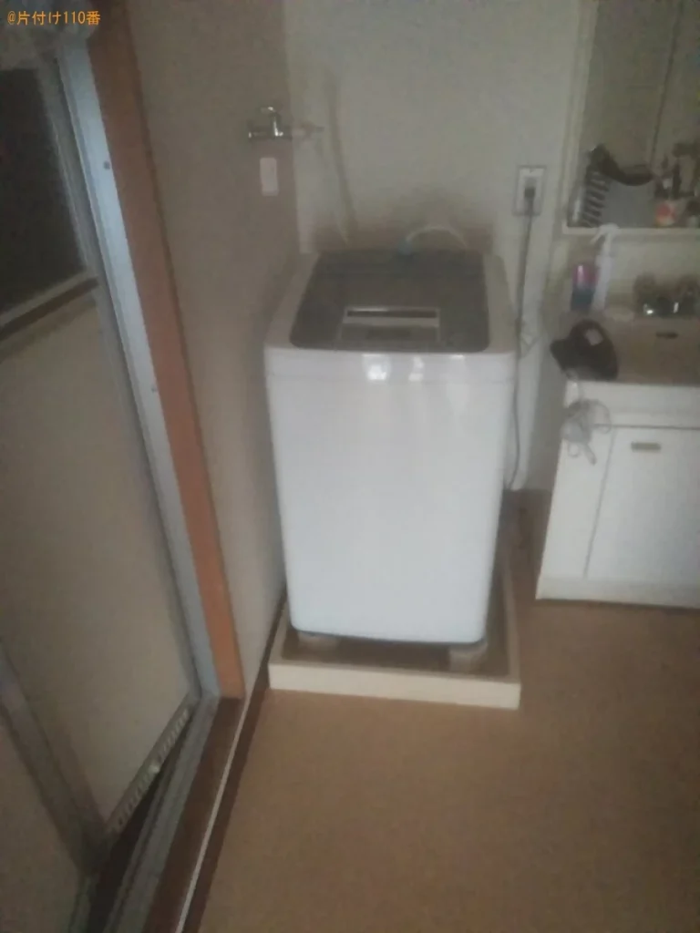 【松山市道後喜多町】冷蔵庫、洗濯機の回収・処分ご依頼　お客様の声