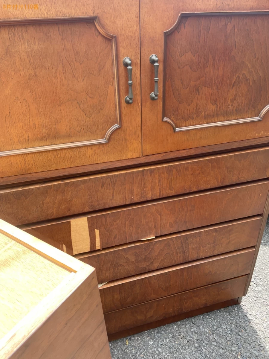 【川口市】シングルベッドマットレス、婚礼タンス、タンス等の回収