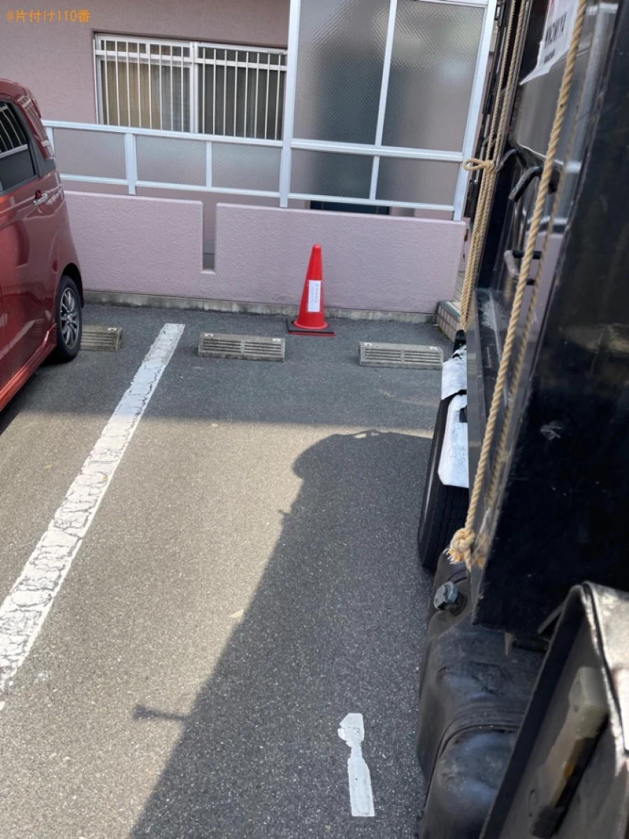 【岡山市南区】冷蔵庫、エアコン、こたつ、食器棚、ラック等の回収