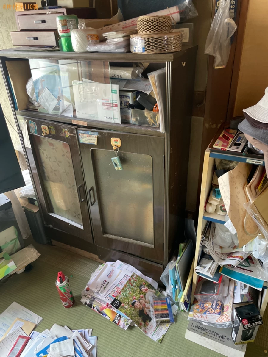 【青森市浦町】本棚、サイドボード、椅子、下駄箱、テーブル等の回収