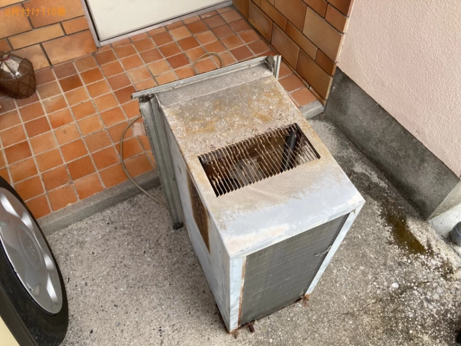 【鹿児島市】窓に取り付ける送風機、ラックの回収・処分ご依頼