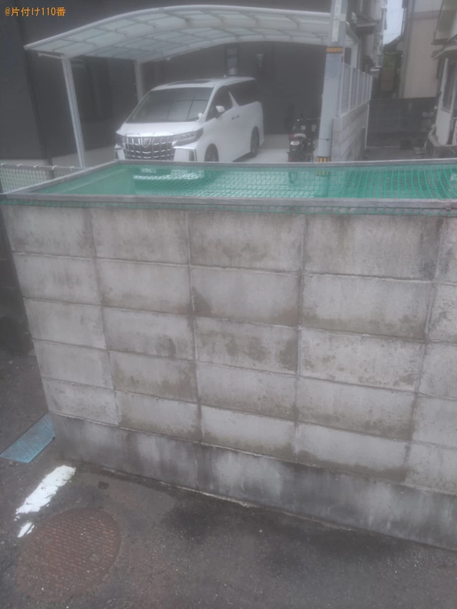 【松山市】マットレス付きシングルベッドの回収・処分ご依頼