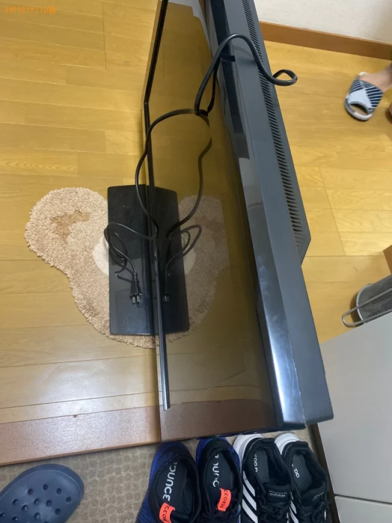 【川越市】テレビの回収・処分ご依頼　お客様の声