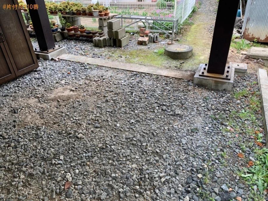 【北上市】家具、自転車のタイヤ、ござ、木箱、ホース等の回収・処分