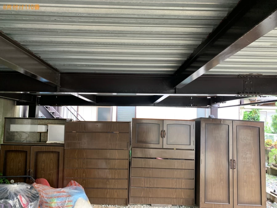 【北上市】家具、自転車のタイヤ、ござ、木箱、ホース等の回収・処分