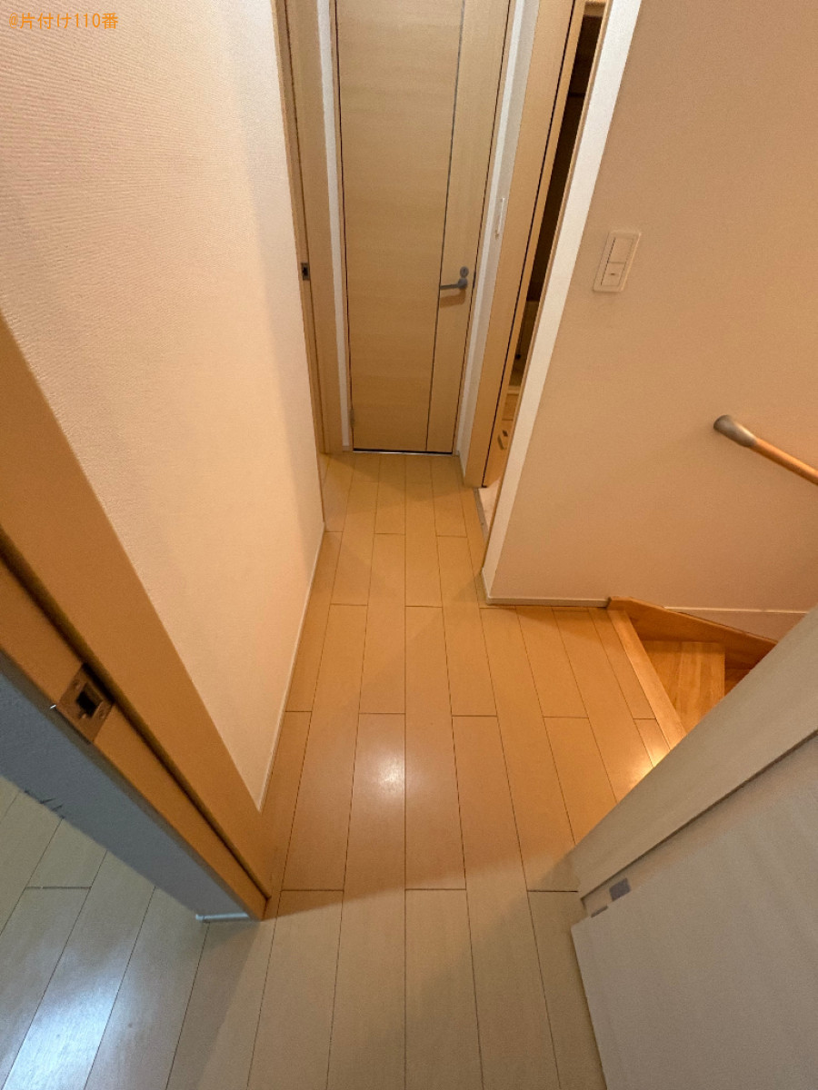 【諏訪市元町】洗濯機、本棚、脚立、マット等の回収と荷物の運搬