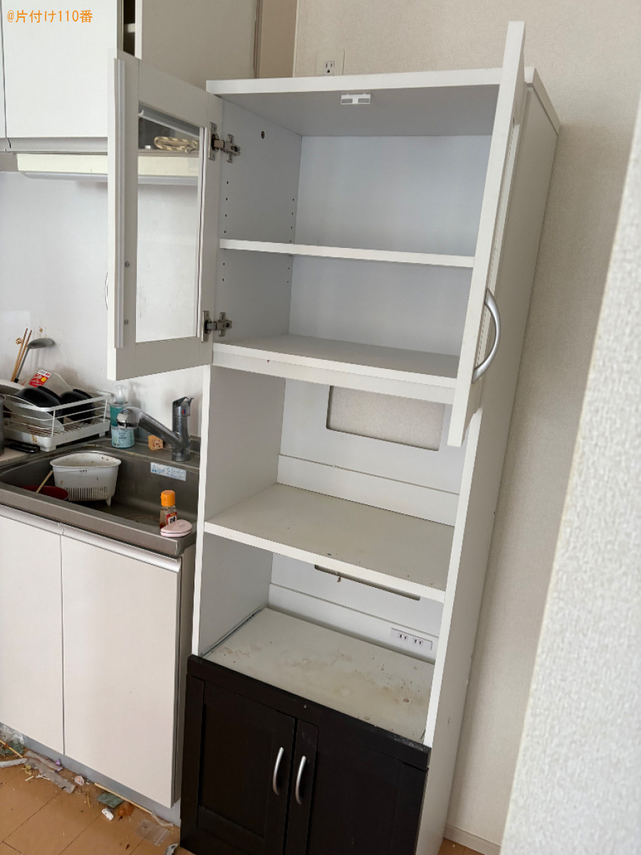 【諏訪市元町】洗濯機、本棚、脚立、マット等の回収と荷物の運搬