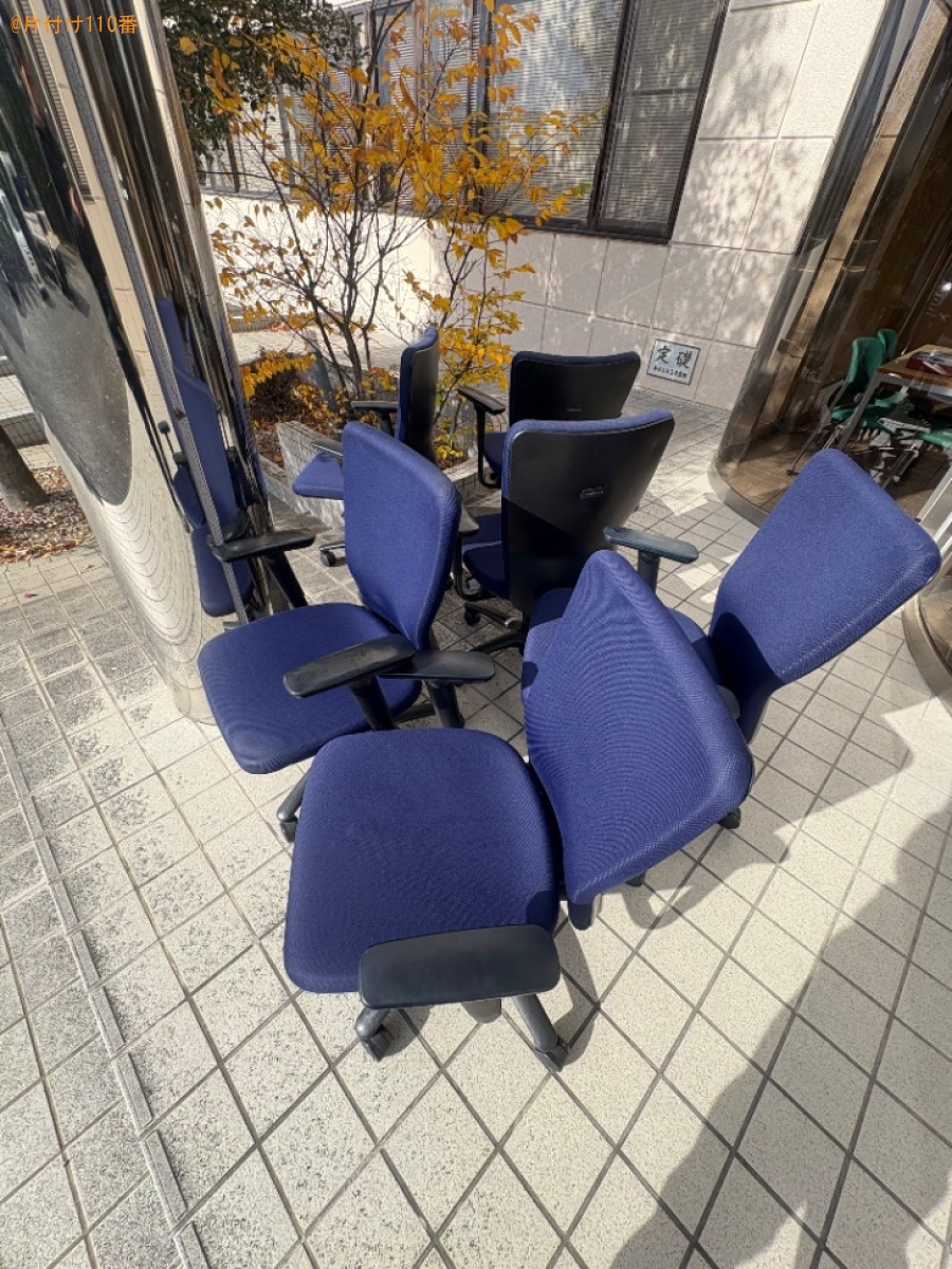 【甲斐市竜王新町】オフィスチェアの回収・処分ご依頼　お客様の声