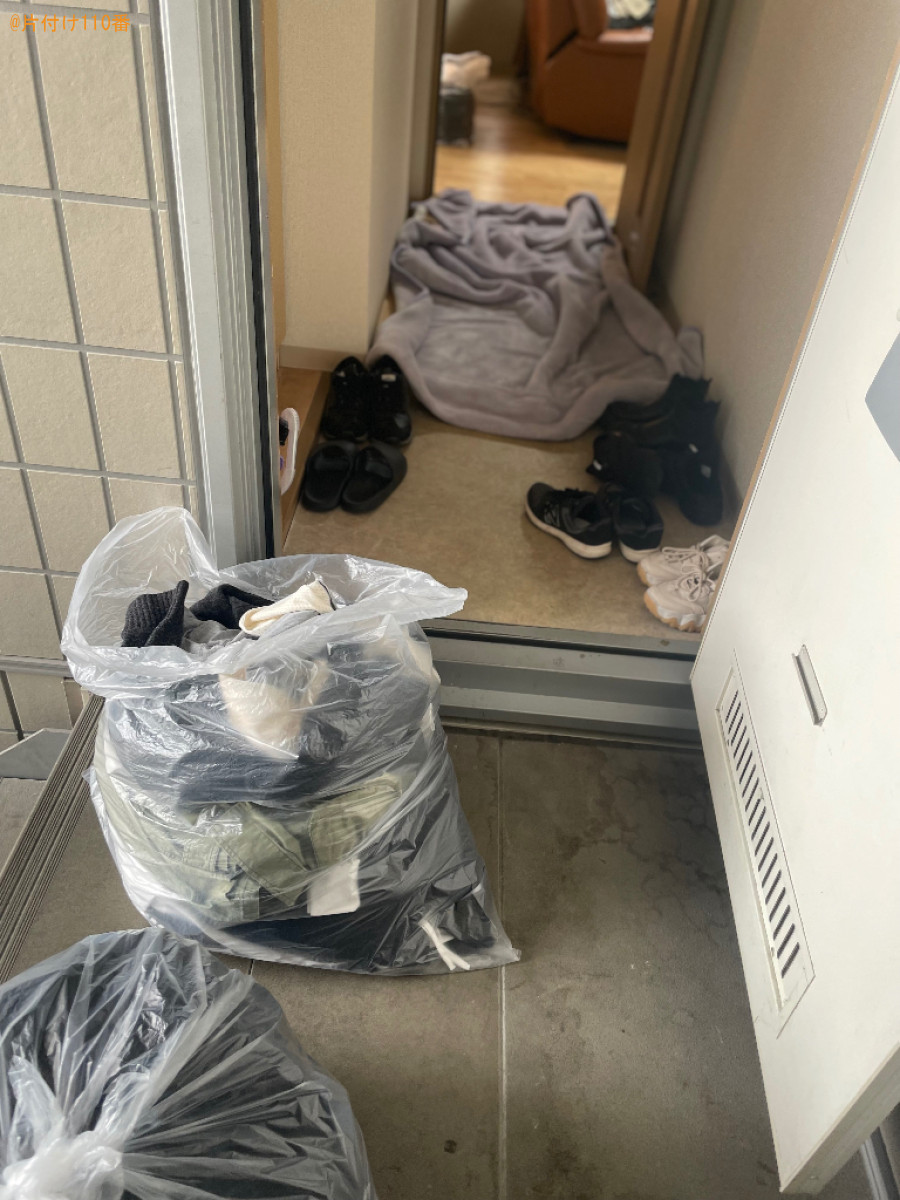 【青森市】一般ごみ、衣類、靴の回収・処分と荷物の運搬作業ご依頼