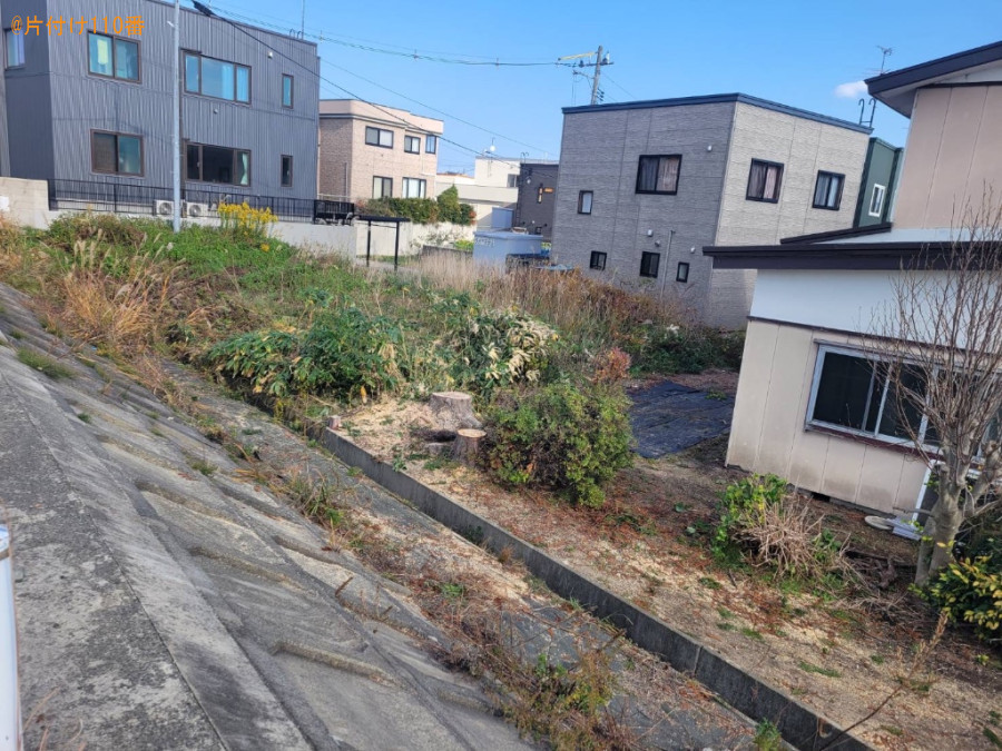 【青森市】木の伐採作業ご依頼　お客様の声