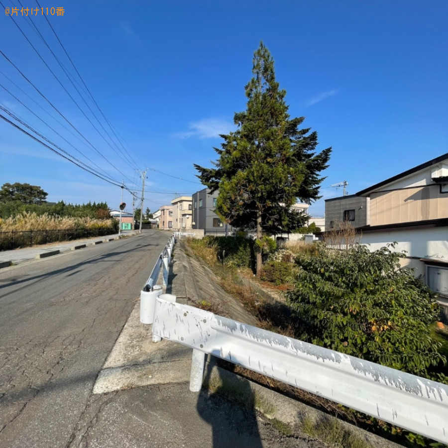 【青森市】木の伐採作業ご依頼　お客様の声